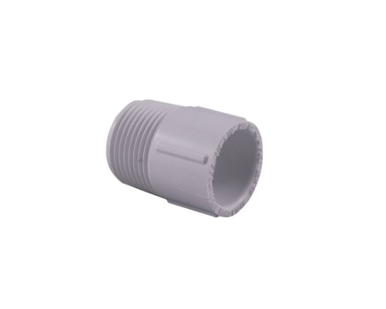 Picture of 3/4" X 1/2" PVC 40 ADAPT MIP X SW WHI