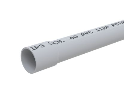 Picture of 2 X 10 WHITE PVC 40 PIPE BELL END