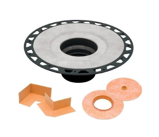 Picture of KD2FLKABS KERDI DRAIN FLANGE KIT 2IN ABS