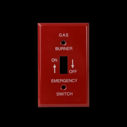 Picture of PI394 GAS RED SWITCH COVER FURNACE