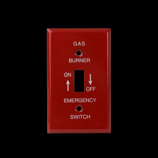 Picture of PI394 GAS RED SWITCH COVER FURNACE