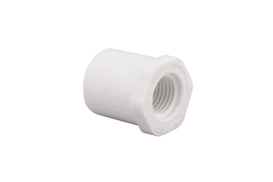 Picture of 11/2" X 3/4" PVC40 SPG X FIP BUSHING WHI