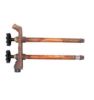 Image sur V22 10" ROBINET CHD&FRD VERT PGN NOIRE