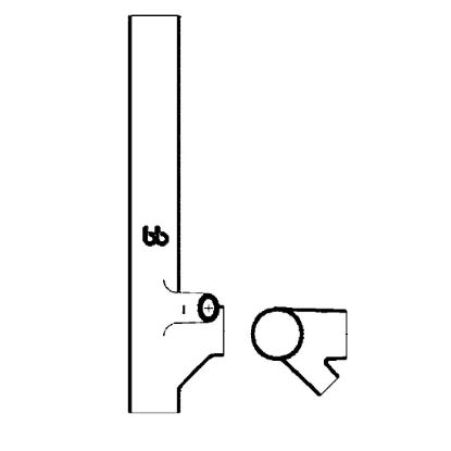 Picture of 3X11/2 M.J RH LONG ONT TY  (75 X 38MM)