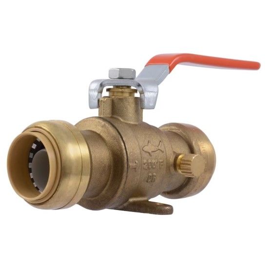 Picture of RS+ 24617LFCA LLC 1" SB BVLV W/DRN BRK