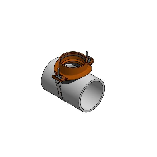 Picture of D50  152MM SAD SEWER PIPE 203/305MM CLOW