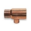 Picture of 2-1/2 X 2 X 3/4" C-C-C WROT TEE PRESSURE
