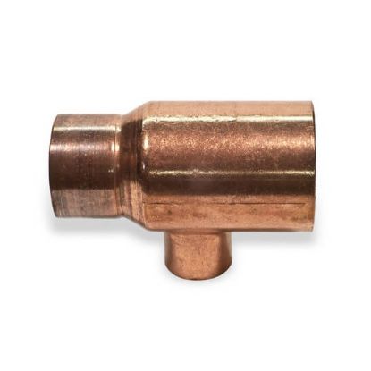 Picture of 2-1/2 X 2 X 3/4" C-C-C WROT TEE PRESSURE
