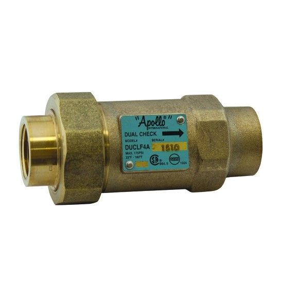 Picture of 4ALF3A55A LLC 1" DUAL CHECK FNPT