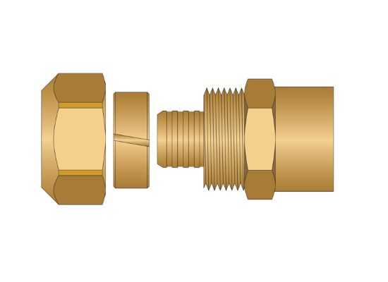 Image sur 67119 5/8" PEX COMP X 3/4" F/SOUD ADP