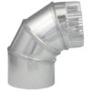 Picture of GV0283 4"X90DEG 24GA GALV ADJ ELBOW