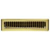 Picture of C++ RG0166 FLR REGISTER BRASS 2 1/4X12