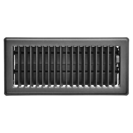 Picture of RG0241 4"X10" FLOOR REGISTER GREY
