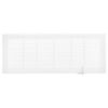 Image sur RG3012 GRILLE PLASTIQUE BLANCHE 18" X 6"