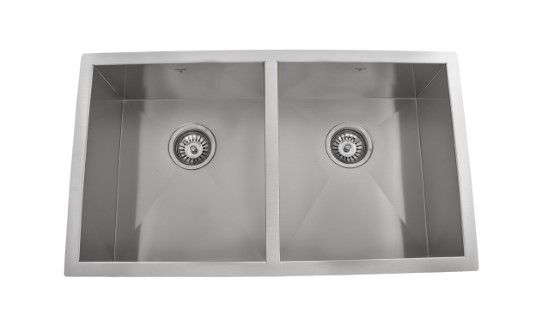 Image sur OU3218-SQ ONEX DBL BOWL U/M SS SINK