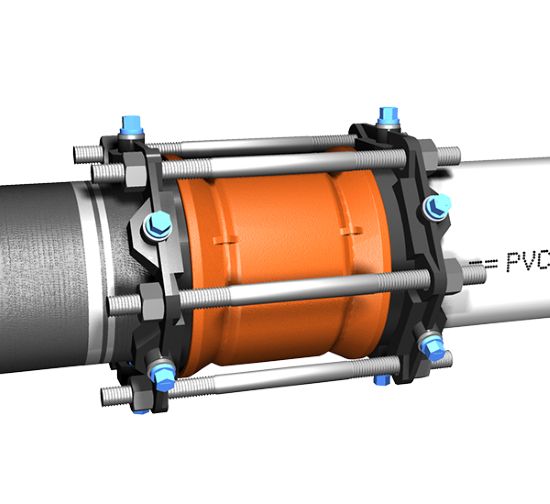 Picture of EBAA 3800 4" RESTRAINED COUPLING