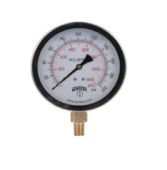Picture of PFQ707 30" 0-300 QUAL LIQ.F GAUGE 1/4BTM