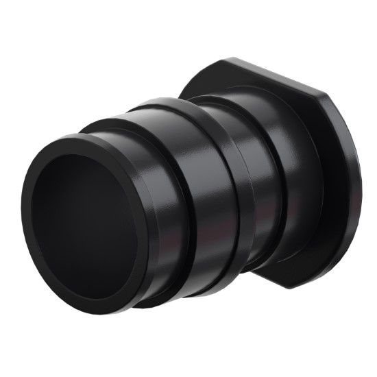 Picture of RS+ F76070 2 F1960 PLAS PEX PLUG BLACK