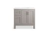 Image sur 31244-ASB-1WT QUO 36" ES VANITE