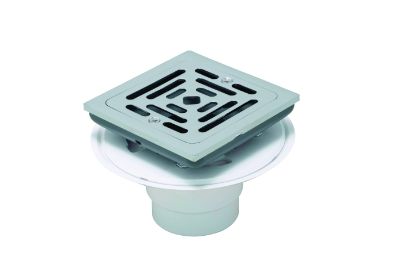 Image de TI ENS DRAIN DOUCHE CARRE COMPLETE CHR