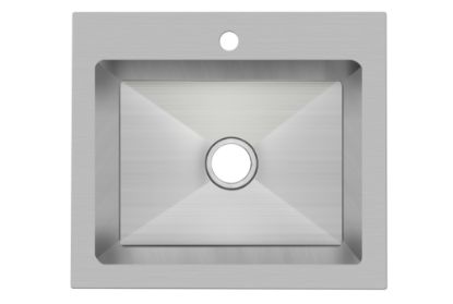 Image de 25X22X9 DM 1T 18GA 1B EVIER INOX SAULT