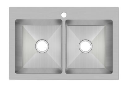 Picture of 33X22X9 DM 1H 18GA 2B SS SNK SAULT