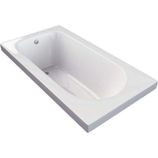 Image sur BO672 BLISS 60"X32" 2" BAIN BLANC