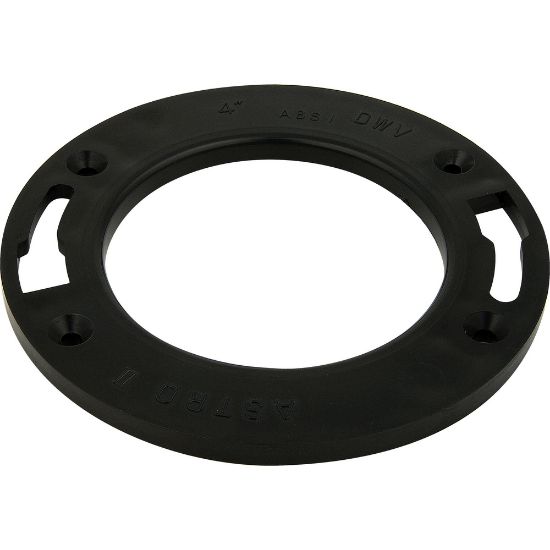 Image sur Q288 4" FLASQUE ABS  P/TOILETTE ABS