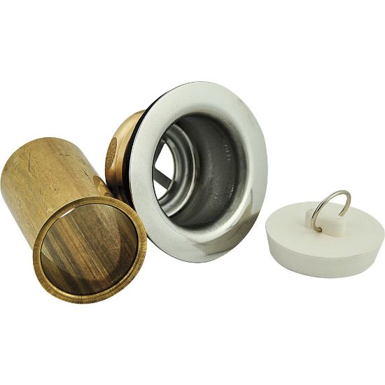 Picture of N++ 430 21/2 S.S. DUPLEX SINK STRAINER