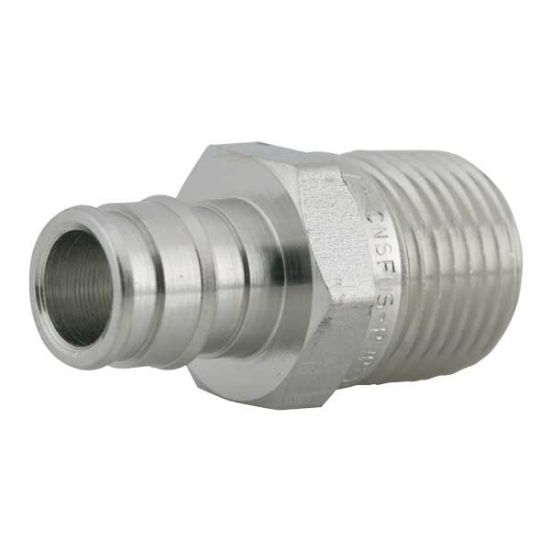 Image sur Q8525050 1/2PEX X 1/2MIP SS ADAPT PROPEX