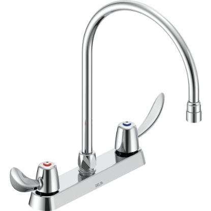 Picture of 26C3922-R7 LLC 8" GOOSE NECK CHROME
