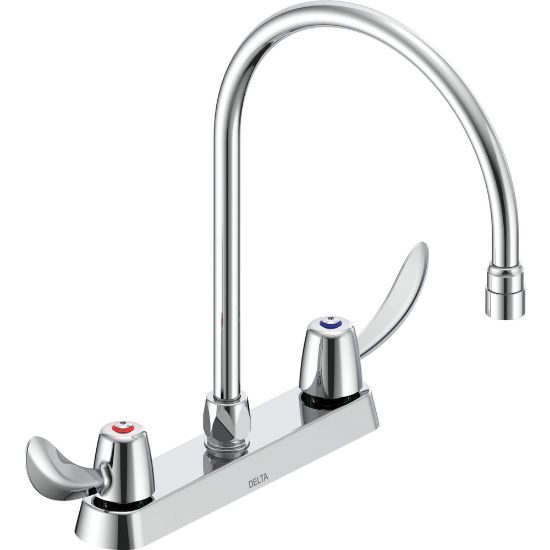 Picture of 26C3922-R7 LLC 8" GOOSE NECK CHROME