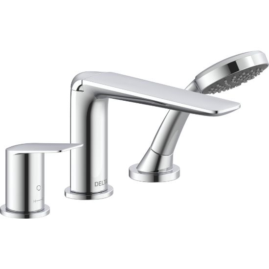Picture of T3771 ROMAN TUB TRIM WITH HAND SHW
