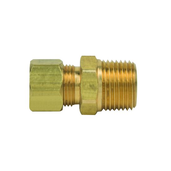 Picture of C++ LLC 3/8 OD X 3/8 MIP COMP ADPT