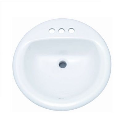 Picture of PF194RWH 19" ROUND 4" VC DI LAV WHI