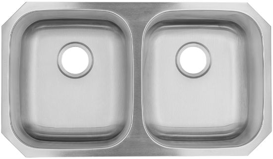 Picture of 32X18 2B UC SS SINK PLOMOS