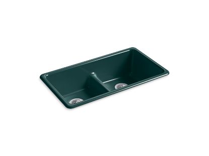 Picture of 531217 IRON/TONES 33 DBL EQ KITCHEN SINK