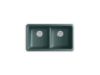 Picture of 531217 IRON/TONES 33 DBL EQ KITCHEN SINK