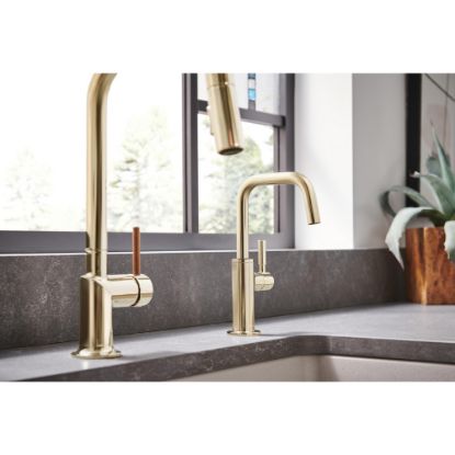 Picture of R++63065LF-PNLHP SQR P/D KITCHEN FAUCET