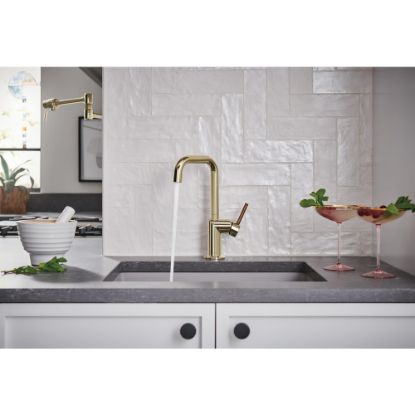 Picture of R++61065LF-PNLHP SQUARE BAR FAUCET