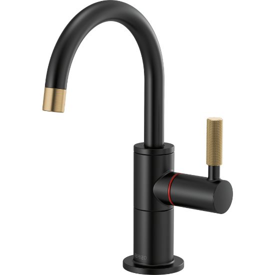 Image sur 61343LF-H-BLGL ROBINET BOIS CHAUD INST