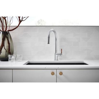 Picture of R++63075LF-PCLHP ARC P/D KITCHEN FAUCET
