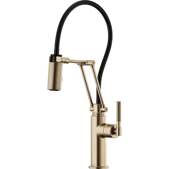 Picture of R++ 63243LF-GL LLC ARTICULAT KNURLED HDL