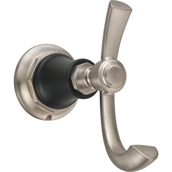 Picture of R++ 693561-NKBL DOUBLE ROBE HOOK