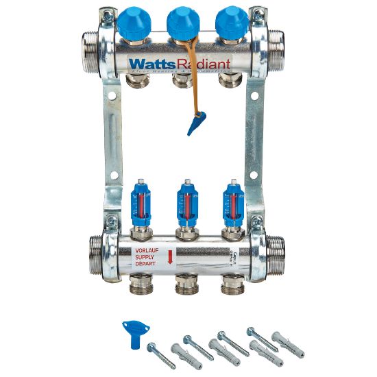 Picture of D3807603SS 1-1/2"SS FLOWMETER MANIF M-3