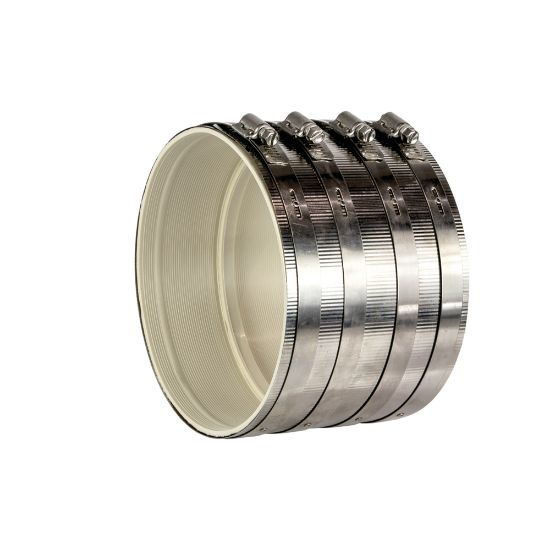Picture of 950115 NH PLEN+ 4" PVDF COUPLING