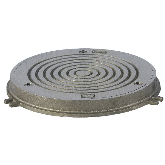 Picture of CO-300-R9-1 8" RND NI/BZ ACCESS COVER