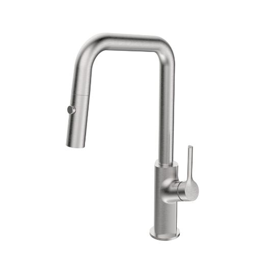 Picture of NOB78SSS KITCHEN FAUCET SQUARE NOBUA SS