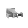 Picture of C++ YH2301#CP TRAD. B DBL ROBE HOOK - P.