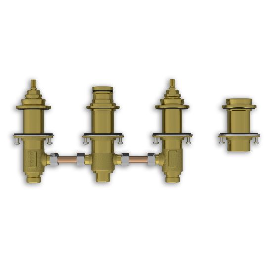 Picture of C++ TBMV2 ROMAN TUB VALVE 4 HOLE ROUGH